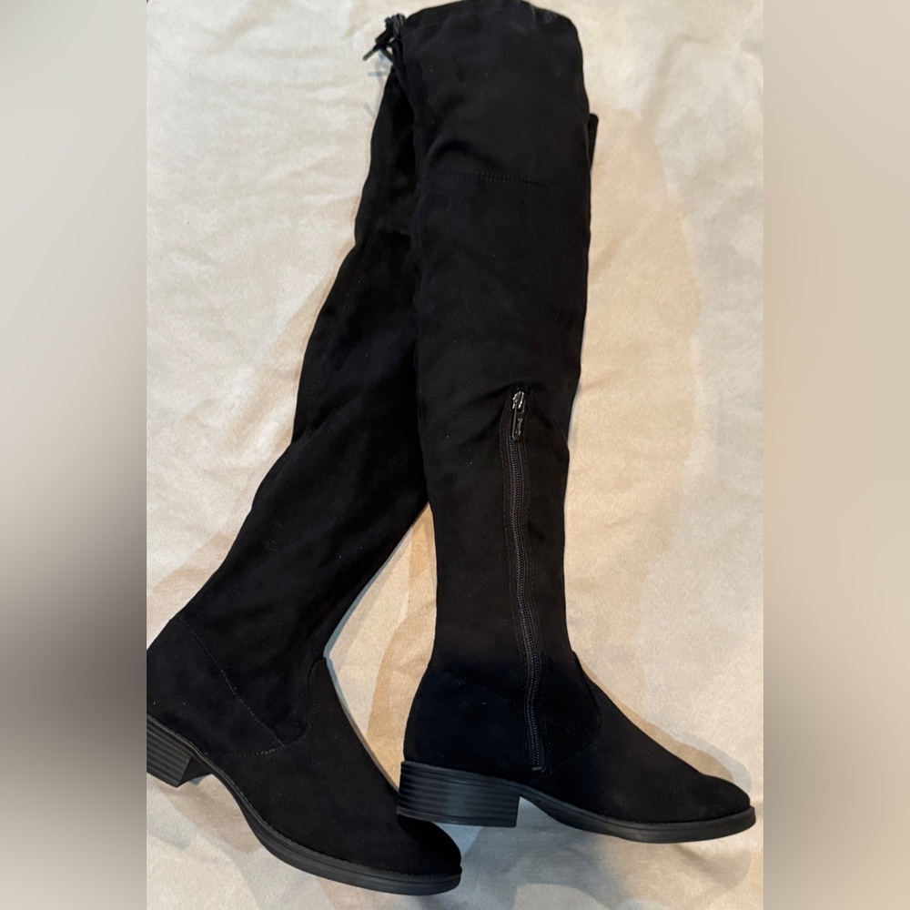 Sam Edelman Circus "Paloma" Over the Knee Cloth Boots  7